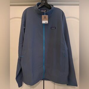 Patagonia Men’s R1 Plume Grey Techface Jacket